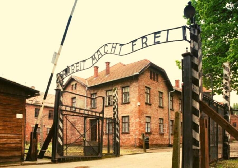 From Warsaw: Auschwitz-Birkenau Small Group Tour with Lunch - Entering Auschwitz-Birkenau with a live English guide